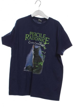 Παιδικό μπλουζάκι Fruit Of The Loom, Μέγεθος 9-10y/ 140-146 εκ., Χρώμα Μπλέ, Τιμή 3,99 €