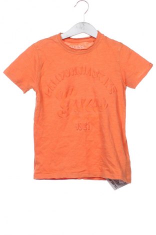 Dziecięcy T-shirt Guess, Rozmiar 6-7y/ 122-128 cm, Kolor Pomarańczowy, Cena 46,30 zł