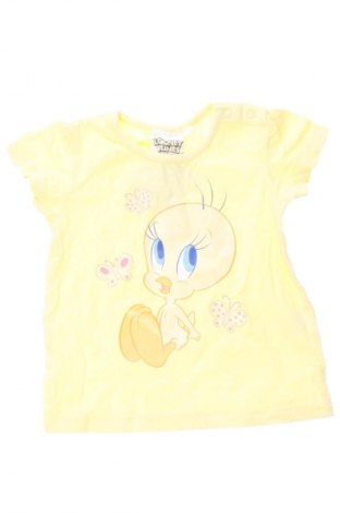 Kinder T-Shirt Looney Tunes, Größe 3-6m/ 62-68 cm, Farbe Gelb, Preis 6,00 €