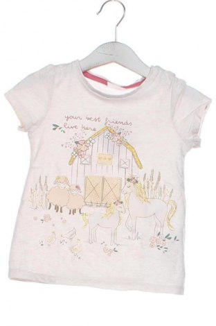 Dziecięcy T-shirt Pepco, Rozmiar 18-24m/ 86-98 cm, Kolor Beżowy, Cena 27,24 zł