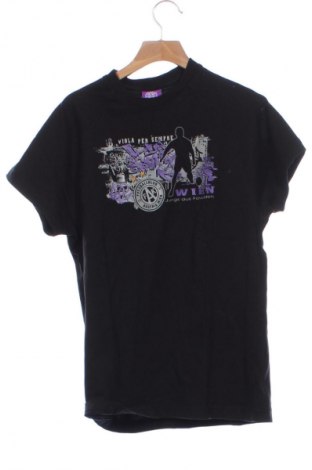 Παιδικό μπλουζάκι Unbranded, Μέγεθος 10-11y/ 146-152 εκ., Χρώμα Μαύρο, Τιμή 6,00 €