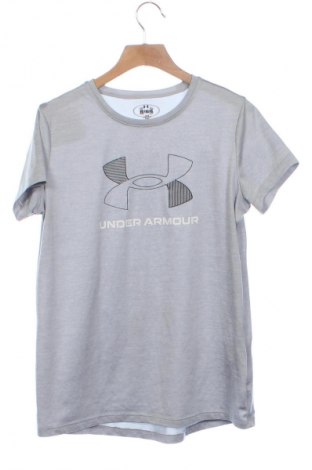 Kinder T-Shirt Under Armour, Größe 11-12y/ 152-158 cm, Farbe Grau, Preis 12,79 €