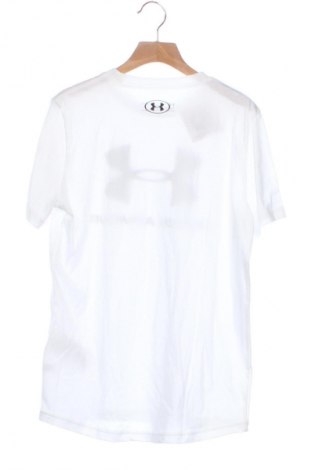 Kinder T-Shirt Under Armour, Größe 11-12y/ 152-158 cm, Farbe Weiß, Preis 13,00 €