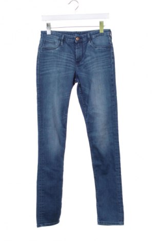 Blugi pentru copii H&M, Mărime 14-15y/ 168-170 cm, Culoare Albastru, Preț 53,99 Lei