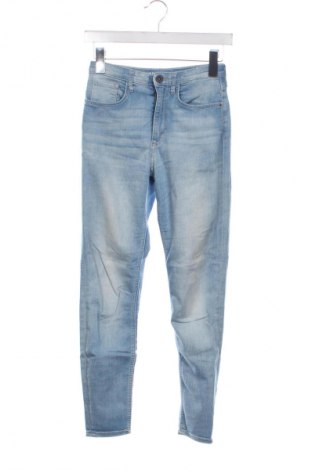 Dziecięce jeansy H&M, Rozmiar 11-12y/ 152-158 cm, Kolor Niebieski, Cena 73,56 zł