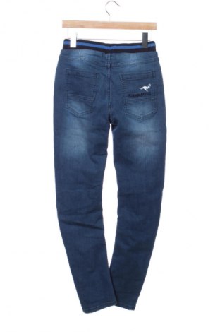 Dziecięce jeansy Kangaroos, Rozmiar 12-13y/ 158-164 cm, Kolor Niebieski, Cena 58,99 zł