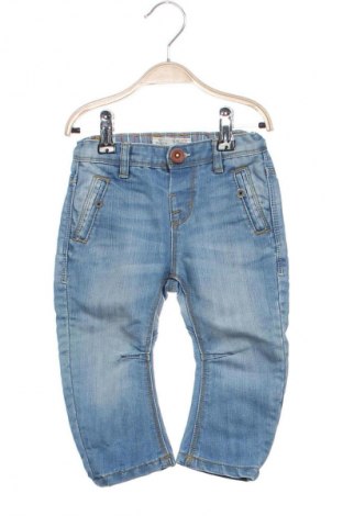 Detské džínsy  Zara, Veľkosť 9-12m/ 74-80 cm, Farba Modrá, Cena  6,95 €