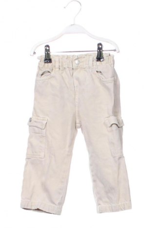 Kinderjeans Zara, Größe 18-24m/ 86-98 cm, Farbe Beige, Preis 11,51 €