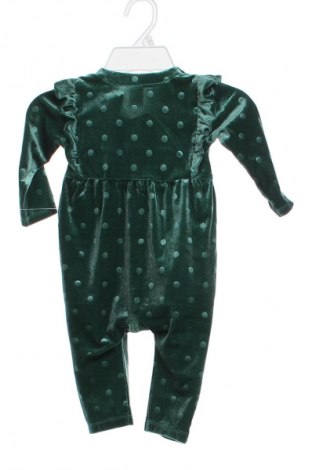 Детски гащеризон H&M, Размер 6-9m/ 68-74 см, Цвят Зелен, Цена 55,85 лв.