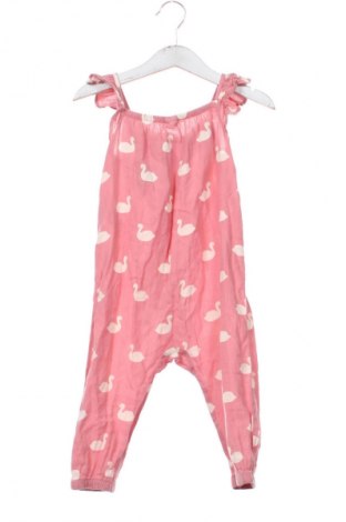 Kinder Overall H&M, Größe 12-18m/ 80-86 cm, Farbe Aschrosa, Preis 13,99 €