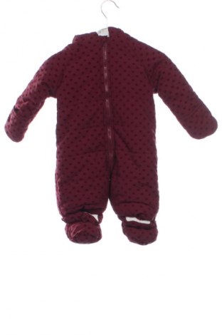 Детски гащеризон Unbranded, Размер 2-3m/ 56-62 см, Цвят Червен, Цена 59,85 лв.