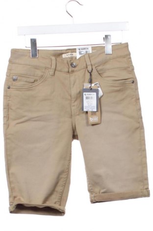 Kinder Shorts Garcia, Größe 15-18y/ 170-176 cm, Farbe Beige, Preis 21,99 €