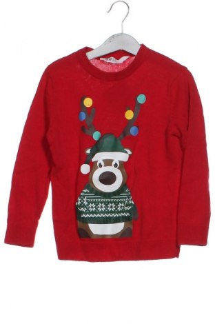 Pulover pentru copii H&M, Mărime 4-5y/ 110-116 cm, Culoare Roșu, Preț 32,99 Lei