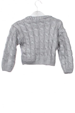 Kinderpullover Zara, Größe 18-24m/ 86-98 cm, Farbe Grau, Preis 12,99 €
