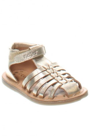 Kinder Sandalen Kickers, Größe 23, Farbe Beige, Preis 29,99 €