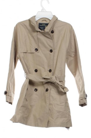 Детско палто Zara, Размер 10-11y/ 146-152 см, Цвят Бежов, Цена 73,16 лв.