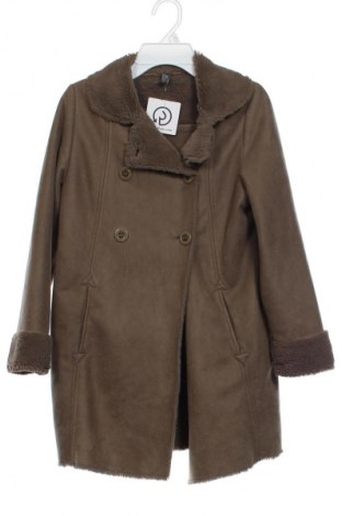Palton pentru copii Zara, Mărime 8-9y/ 134-140 cm, Culoare Bej, Preț 71,99 Lei