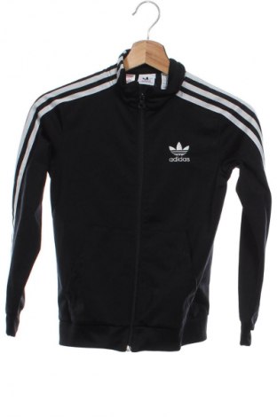 Детско спортно горнище Adidas, Размер 7-8y/ 128-134 см, Цвят Черен, Цена 33,99 лв.