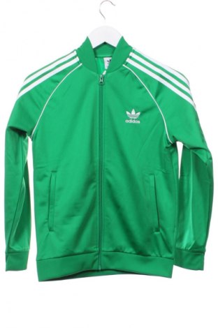 Детско спортно горнище Adidas, Размер 11-12y/ 152-158 см, Цвят Зелен, Цена 77,00 лв.
