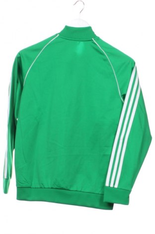 Детско спортно горнище Adidas, Размер 11-12y/ 152-158 см, Цвят Зелен, Цена 77,00 лв.