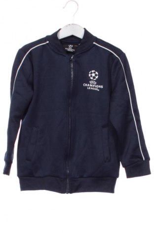 Детско спортно горнище Uefa, Размер 5-6y/ 116-122 см, Цвят Син, Цена 17,99 лв.