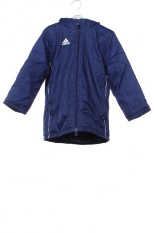 Детско яке Adidas, Размер 5-6y/ 116-122 см, Цвят Син, Цена 78,48 лв.