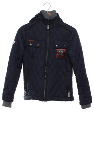 Kinderjacke Geographical Norway, Größe 11-12y/ 152-158 cm, Farbe Blau, Preis 61,86 €