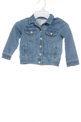 Детско яке Zara, Размер 18-24m/ 86-98 см, Цвят Син, Цена 20,01 лв.