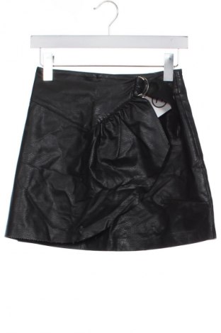 Skórzana spódnica Pull&Bear, Rozmiar S, Kolor Czarny, Cena 133,66 zł