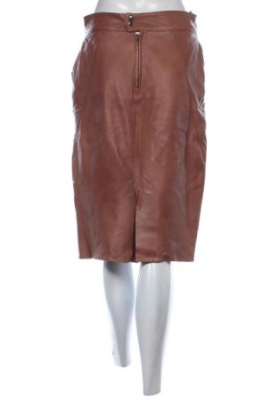 Bőrszoknya Unbranded, Méret L, Szín Barna, Ár 21 896 Ft