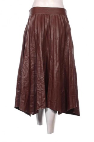Kožená sukňa  Zara, Veľkosť L, Farba Hnedá, Cena  18,95 €