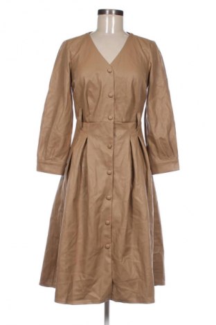 Skórzana sukienka Reserved, Rozmiar S, Kolor Brązowy, Cena 107,99 zł