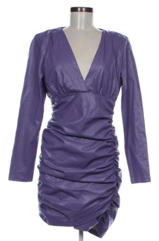 Lederkleid Zara, Größe XL, Farbe Lila, Preis € 9,99