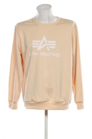 Herren Shirt Alpha Industries, Größe L, Farbe Beige, Preis € 56,00