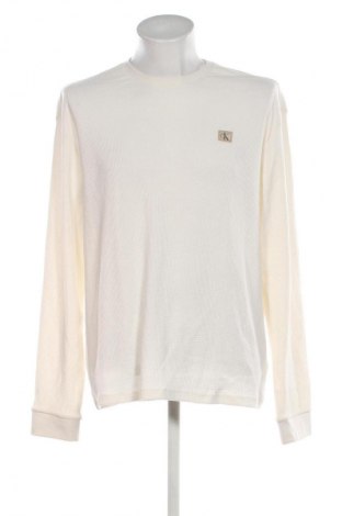 Herren Shirt Calvin Klein Jeans, Größe XL, Farbe Ecru, Preis 47,99 €