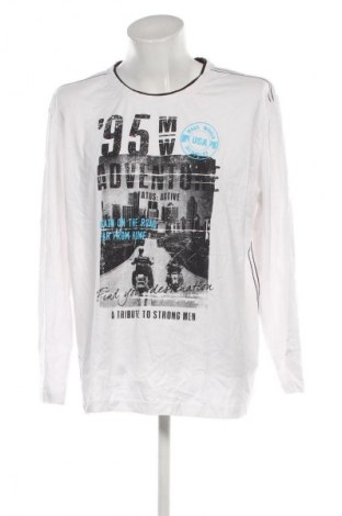 Ανδρική μπλούζα Man's World, Μέγεθος XXL, Χρώμα Λευκό, Τιμή 11,99 €