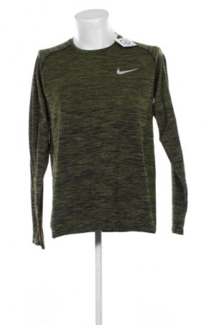 Ανδρική μπλούζα Nike Running, Μέγεθος XL, Χρώμα Πράσινο, Τιμή 21,99 €