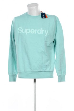 Bluză de bărbați Superdry, Mărime M, Culoare Albastru, Preț 221,99 Lei