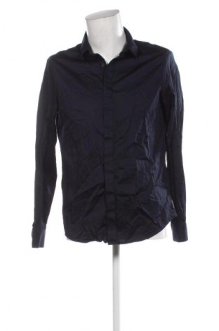 Ανδρικό πουκάμισο Armani Exchange, Μέγεθος L, Χρώμα Μπλέ, Τιμή 61,55 €
