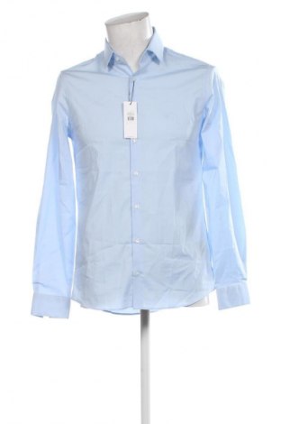 Męska koszula Calvin Klein, Rozmiar M, Kolor Niebieski, Cena 422,99 zł