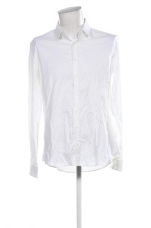 Herrenhemd Calvin Klein, Größe L, Farbe Weiß, Preis € 66,99