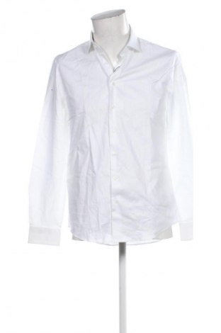 Cămașă de bărbați Calvin Klein, Mărime M, Culoare Alb, Preț 475,99 Lei