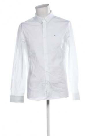 Męska koszula Calvin Klein, Rozmiar L, Kolor Biały, Cena 422,99 zł