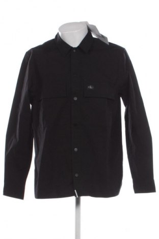 Cămașă de bărbați Calvin Klein Jeans, Mărime L, Culoare Negru, Preț 411,99 Lei