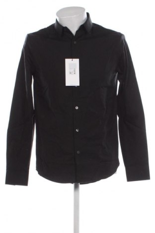 Cămașă de bărbați Calvin Klein Jeans, Mărime M, Culoare Negru, Preț 242,99 Lei