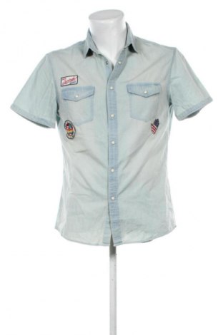 Herrenhemd Celio, Größe L, Farbe Blau, Preis € 14,77