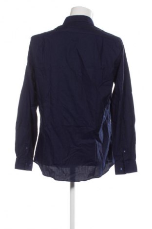 Męska koszula Dressmann, Rozmiar L, Kolor Niebieski, Cena 77,75 zł