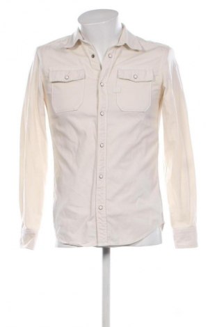 Męska koszula G-Star Raw, Rozmiar S, Kolor ecru, Cena 240,51 zł