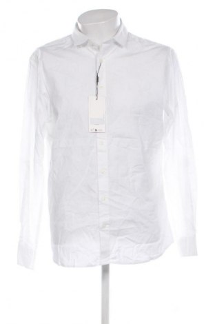 Ανδρικό πουκάμισο Jack & Jones, Μέγεθος XL, Χρώμα Λευκό, Τιμή 40,99 €