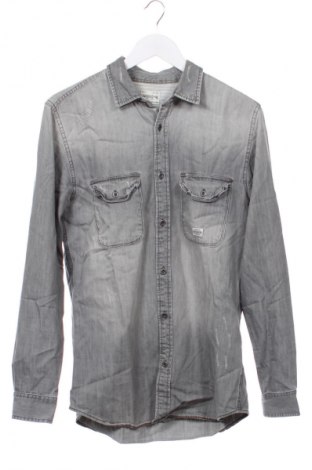 Ανδρικό πουκάμισο Jack & Jones, Μέγεθος M, Χρώμα Γκρί, Τιμή 11,99 €